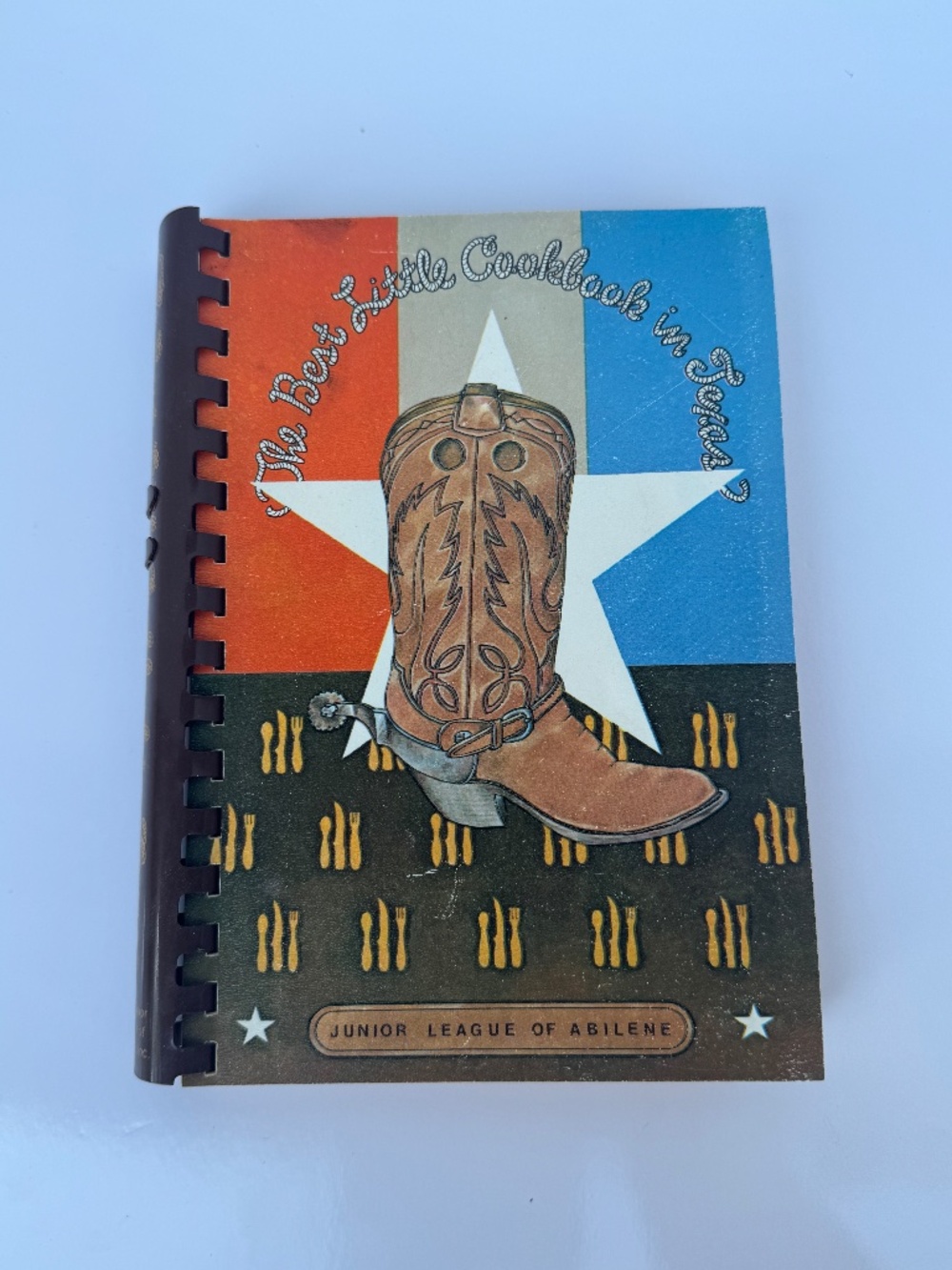 Vintage 1980s Best Little Cookbook in Texas Junior League of Abilene